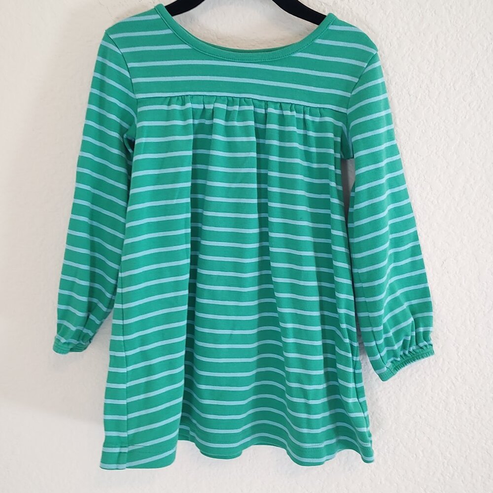 Hanna Andersson 100 4T 4 Dress Long Sleeve Daydress Playdress Tunic Winter Fall